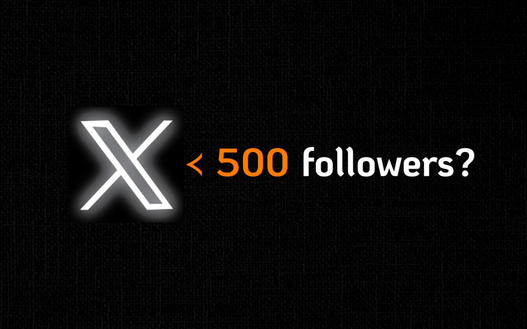 Less than 500 followers on 𝕏? This is the best way for digital creators to build an audience